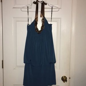 Mini halter dress